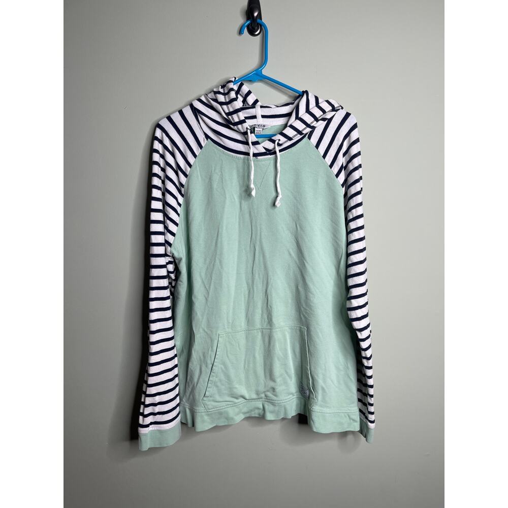 Orvis Green  lightweight hooded top XL